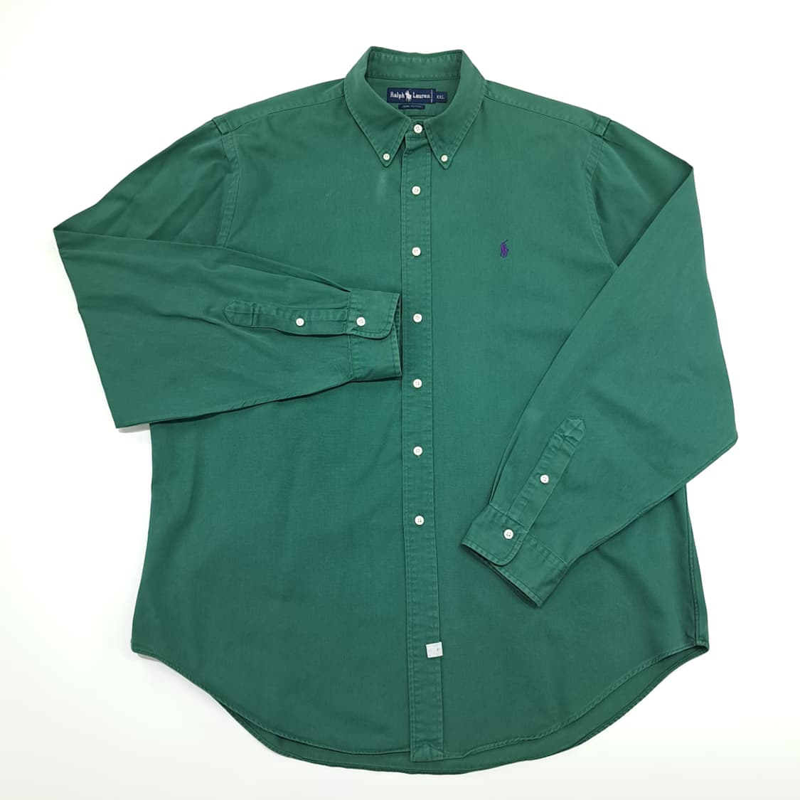 CN905 2XL 폴로 랄프로렌 그린 긴팔 셔츠 남방 상품이미지2