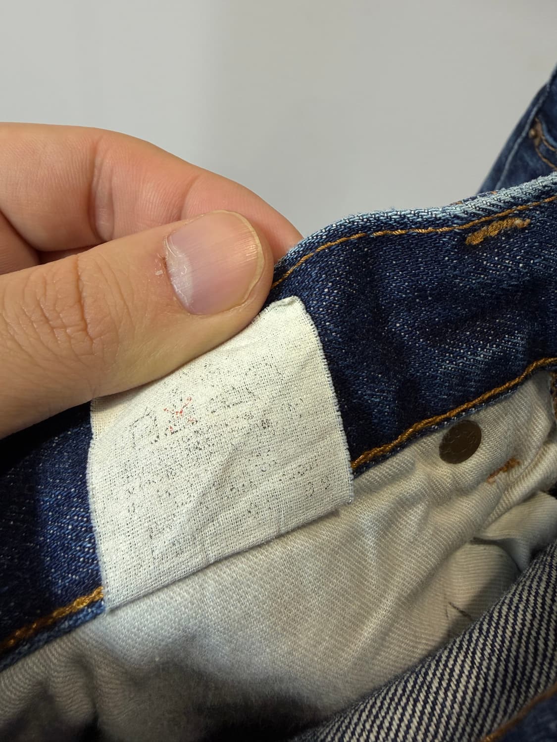 (28) 90s jpn 리바이스502 big E 샐비지 데님팬츠 상품이미지8