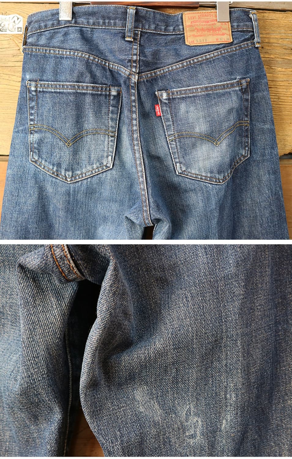 
일본판 90S LEVIS 리바이스 LVC 551ZXX 셀비지 데님 31 상품이미지6