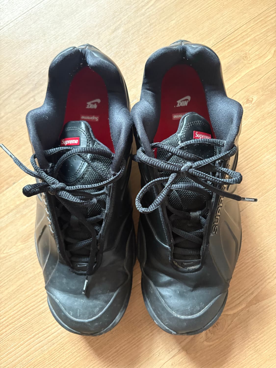 Supreme x nike 에어줌 코트포짓 sp 블랙 275 상품이미지1