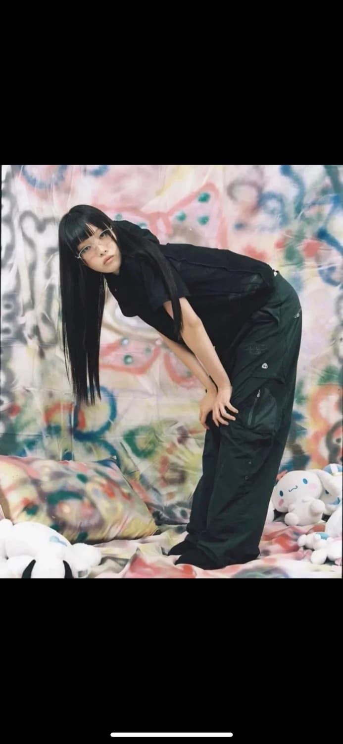 스마트어반유즈풀 시나모롤 팬츠 차콜 2사이즈 코이세이오 coyseio 상품이미지1