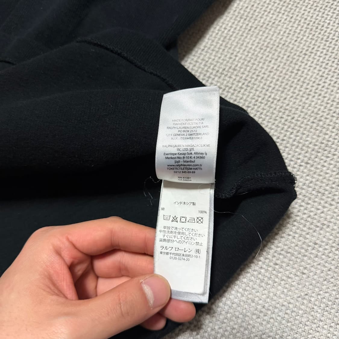 폴로 반집업 맨투맨 상품이미지4