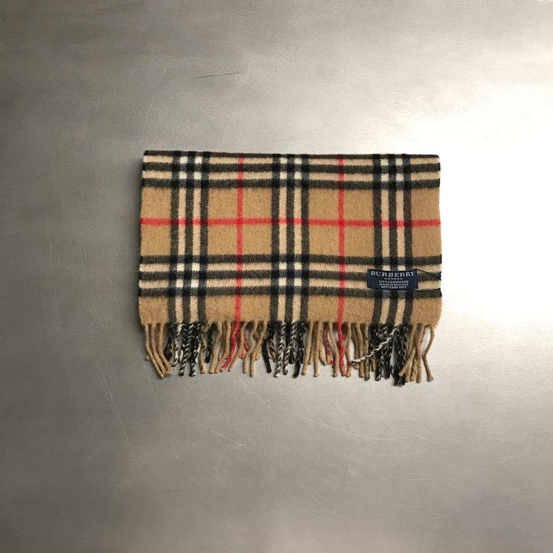 버버리 정품 캐시미어 머플러 베이지 상품이미지2