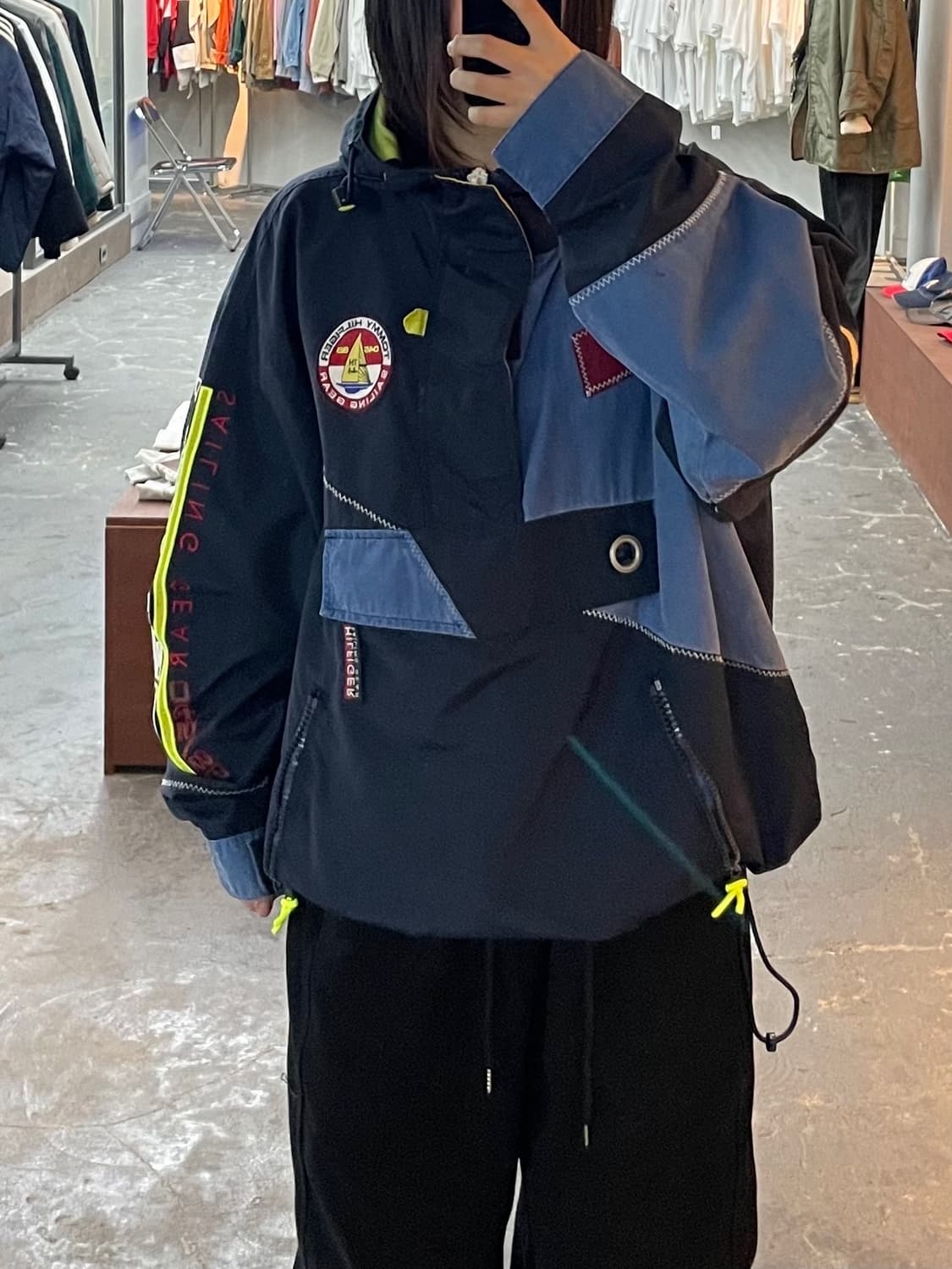 타미힐피커 세일링 기어 아노락 후드 바람막이 자켓 H1531 상품이미지1