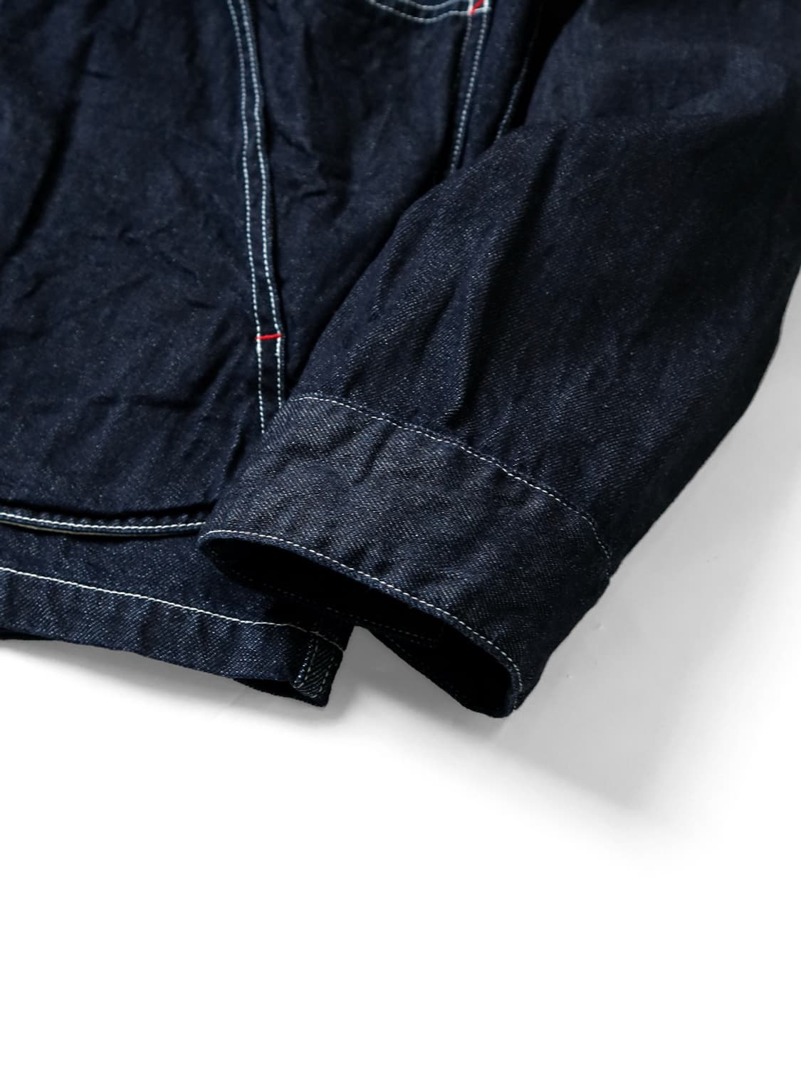 캐피탈 11.5온즈 데님 & 8온즈 데님 애플 맨 커버롤 인디고 2 상품이미지4