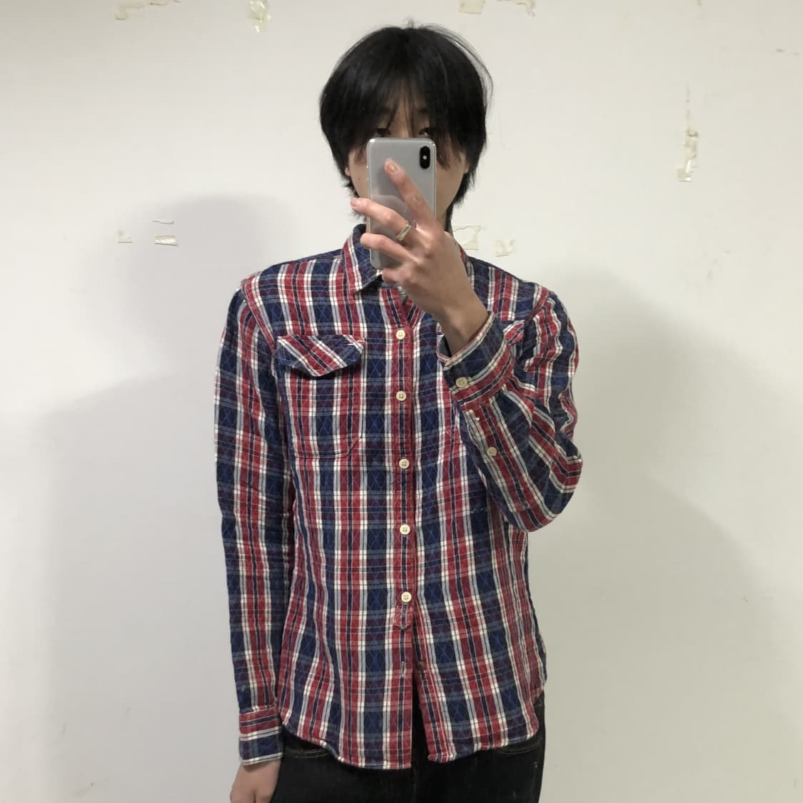 타미힐피거 체크셔츠 상품이미지3