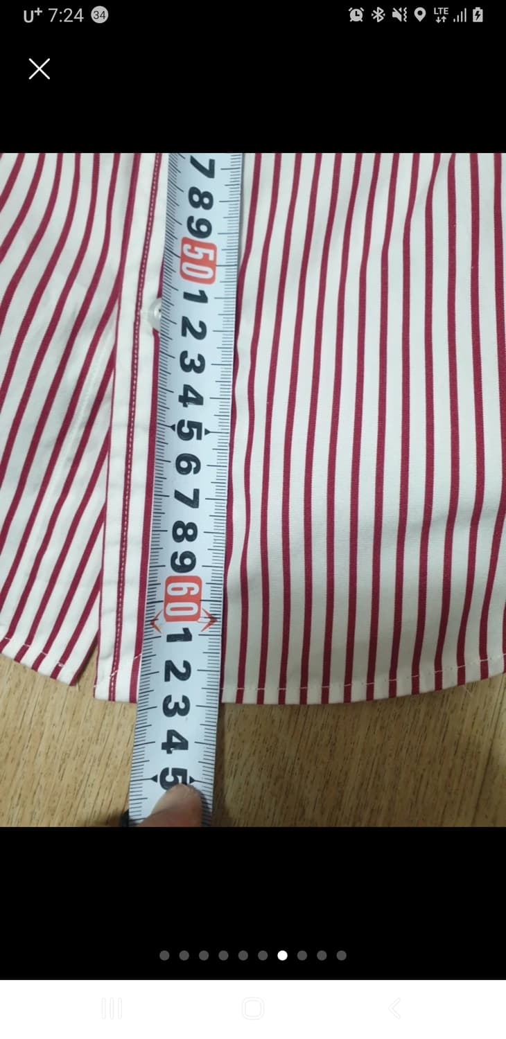 폴로랄프로렌 스트라이프 셔츠 2사이즈(44) 상품이미지7