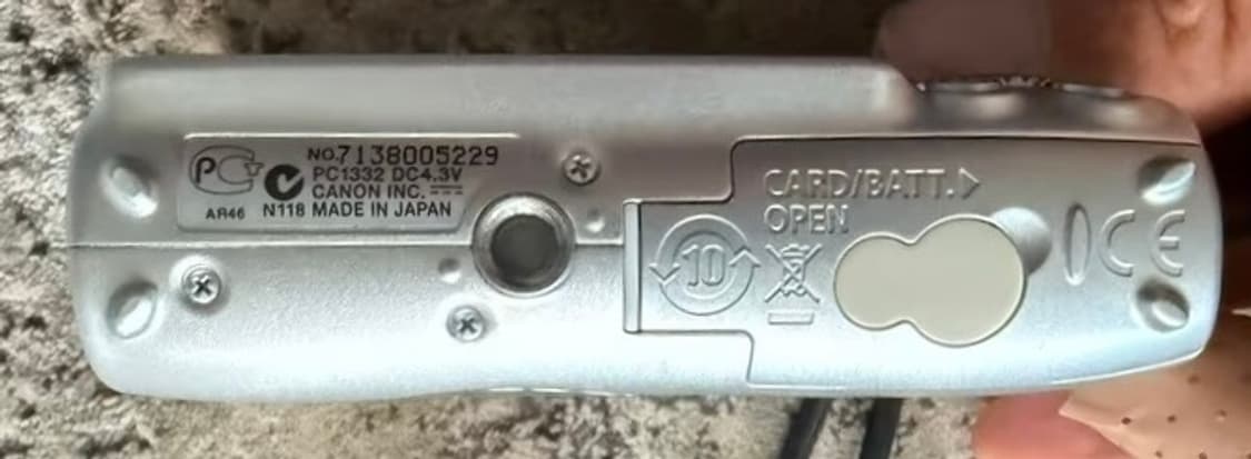 CANON IXUS 980 캐논 익서스 980 빈티지 디지털카메라 디카 상품이미지9