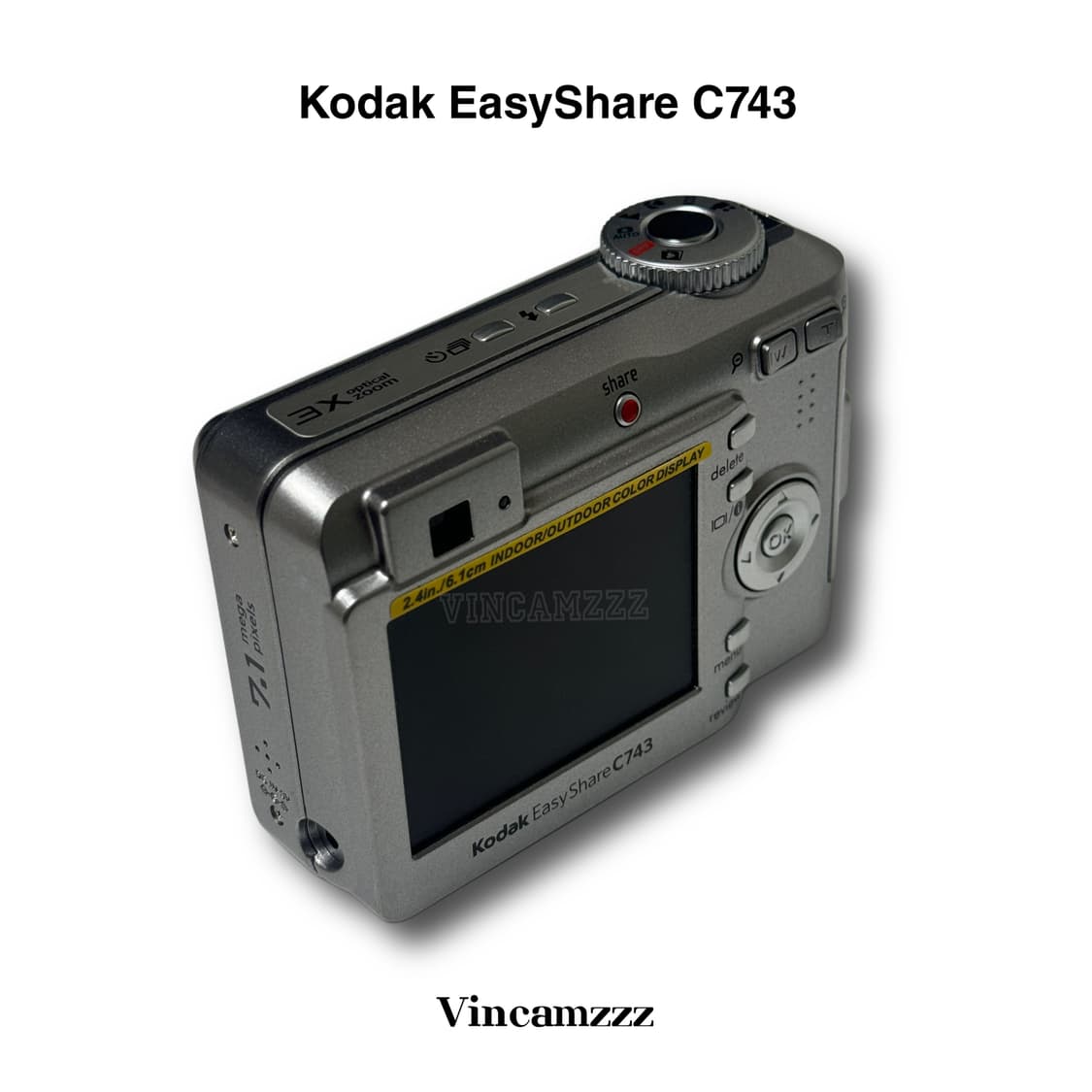 Kodak 코닥 EasyShare C743 디지털카메라 (한국어지원) 상품이미지7