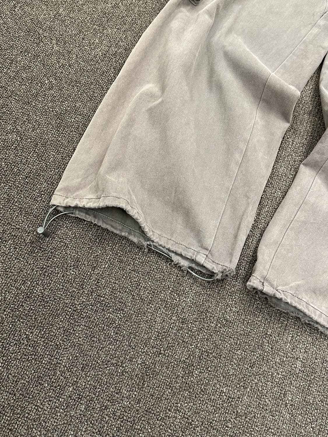 OS)Japanese vintage 여성 스트랩 와이드 카고 팬츠 상품이미지2