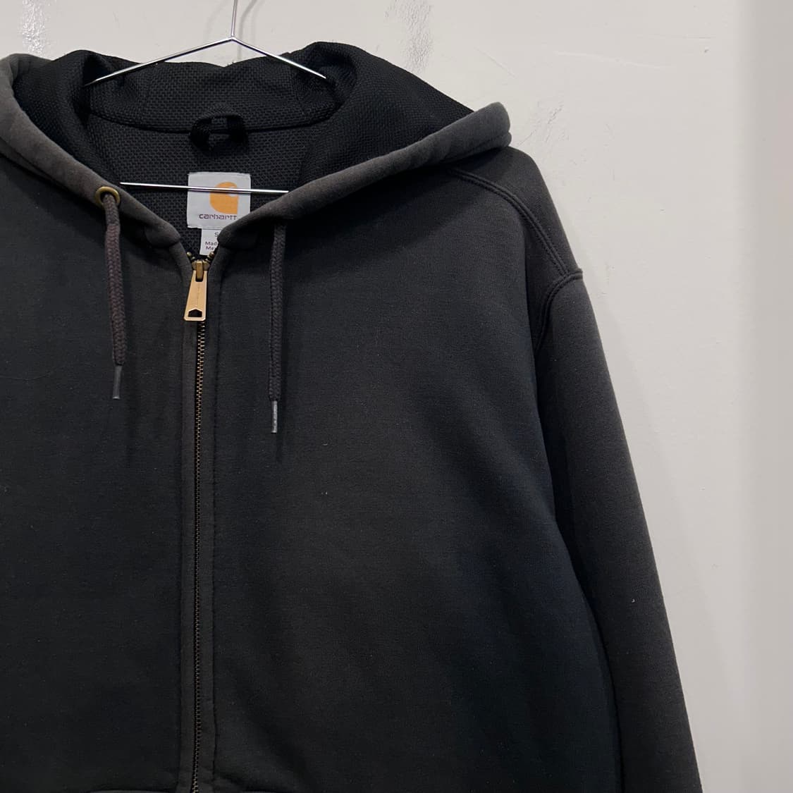 칼하트 레인디펜더 헤비코튼 워크웨어 후드 집업 상품이미지1
