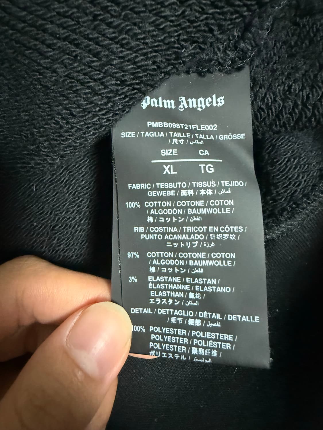 팜엔젤스 x 앤드 빅 앤로즈 후드 XL 민트급 레어템  상품이미지3