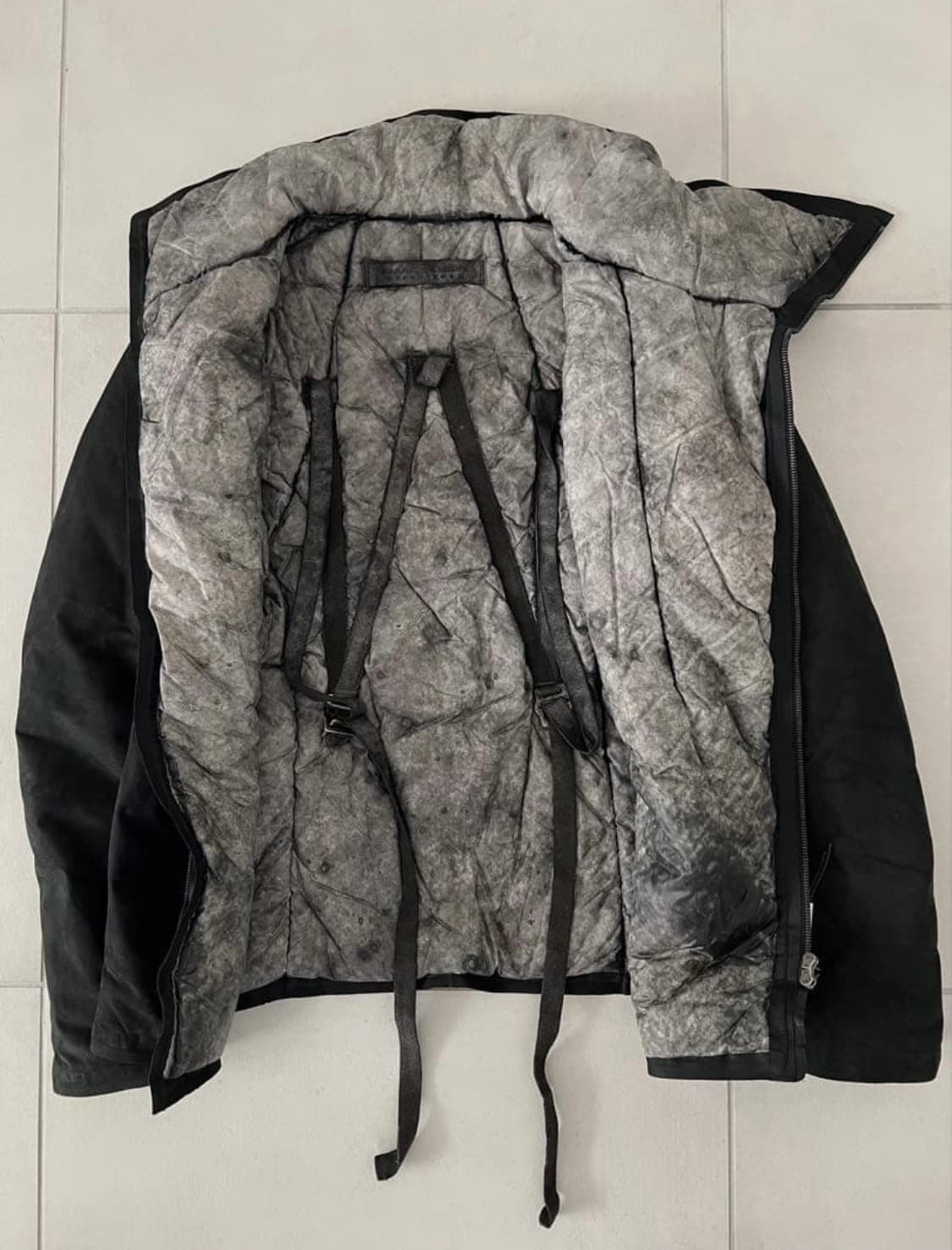 Isaac Sellam Leather Padding Blouson 상품이미지7