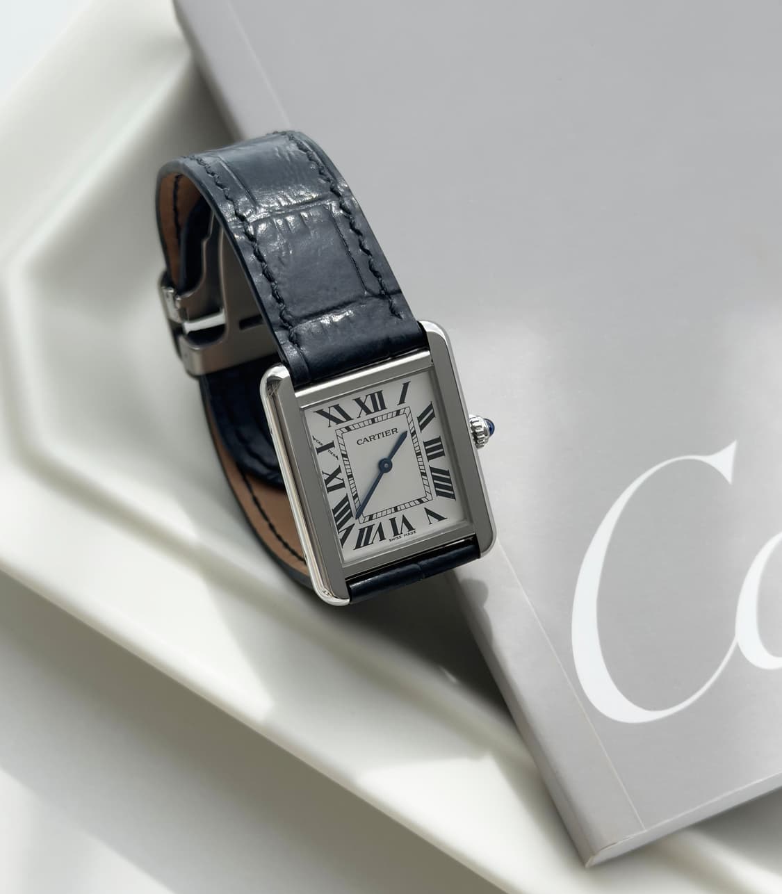 까르띠에 탱크 솔로 시계 상품이미지2
