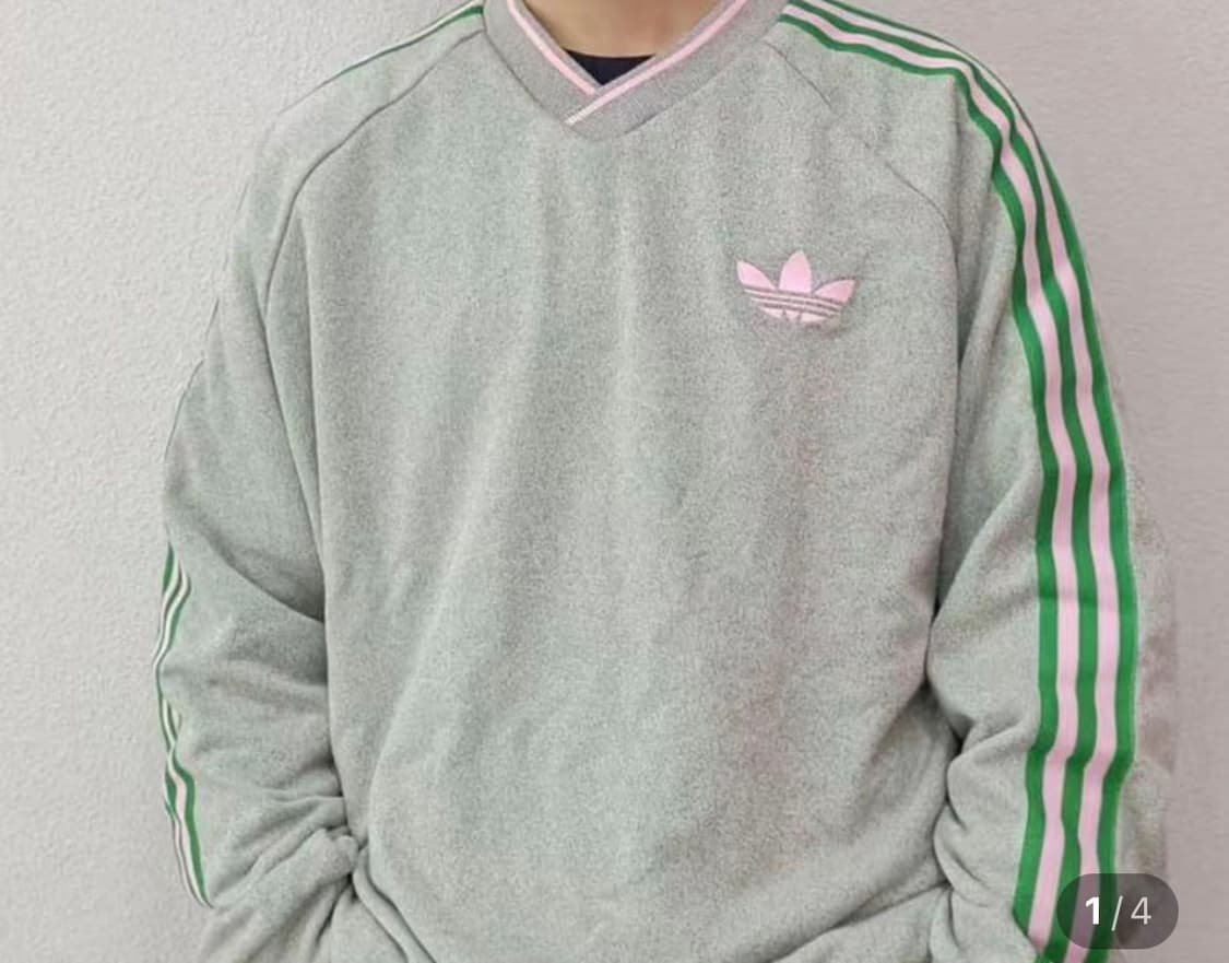 아디다스 헤리티지 아디컬러 70S 빈티지 스웨트셔츠 맨투맨 그린 IP69 상품이미지1