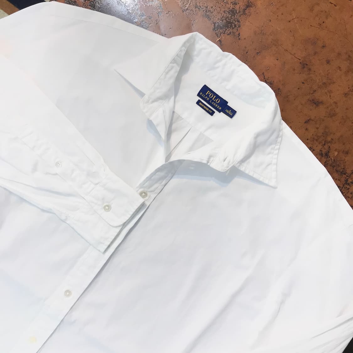 폴로랄프로렌 보이프렌드 핏 화이트 셔츠 여성 프리사이즈 상품이미지3