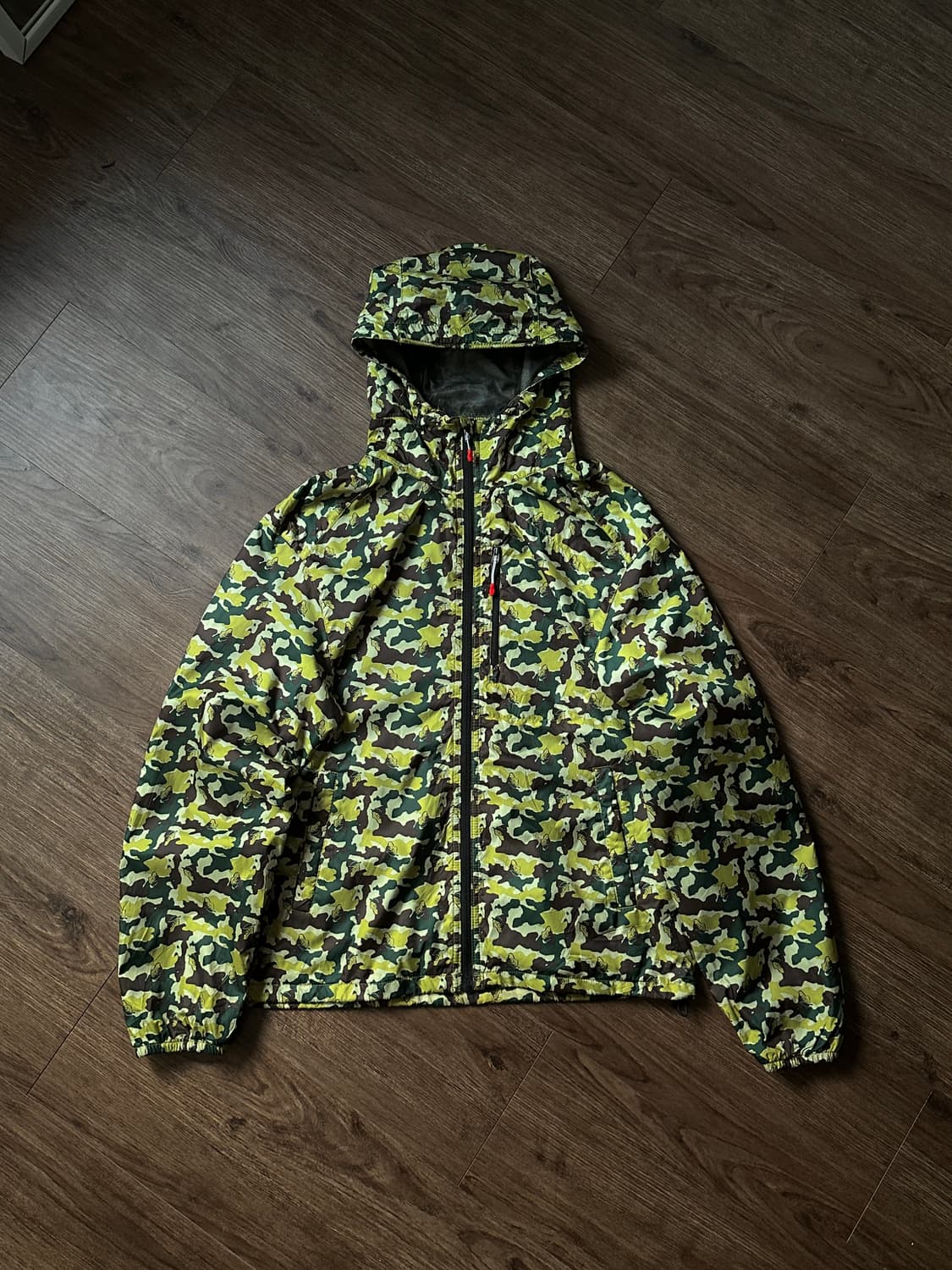 Green Stage 프로그스킨 카모 윈드 브레이커 상품이미지7