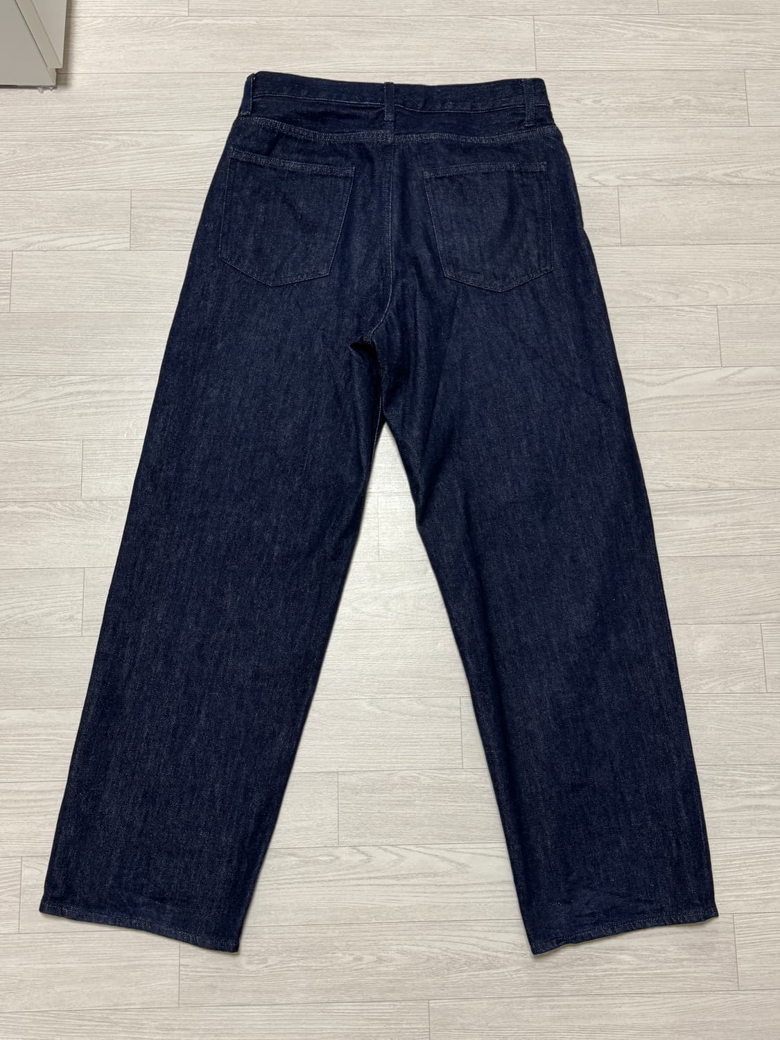 유니클로 와이드 스트레이트진 68블루 30 상품이미지5