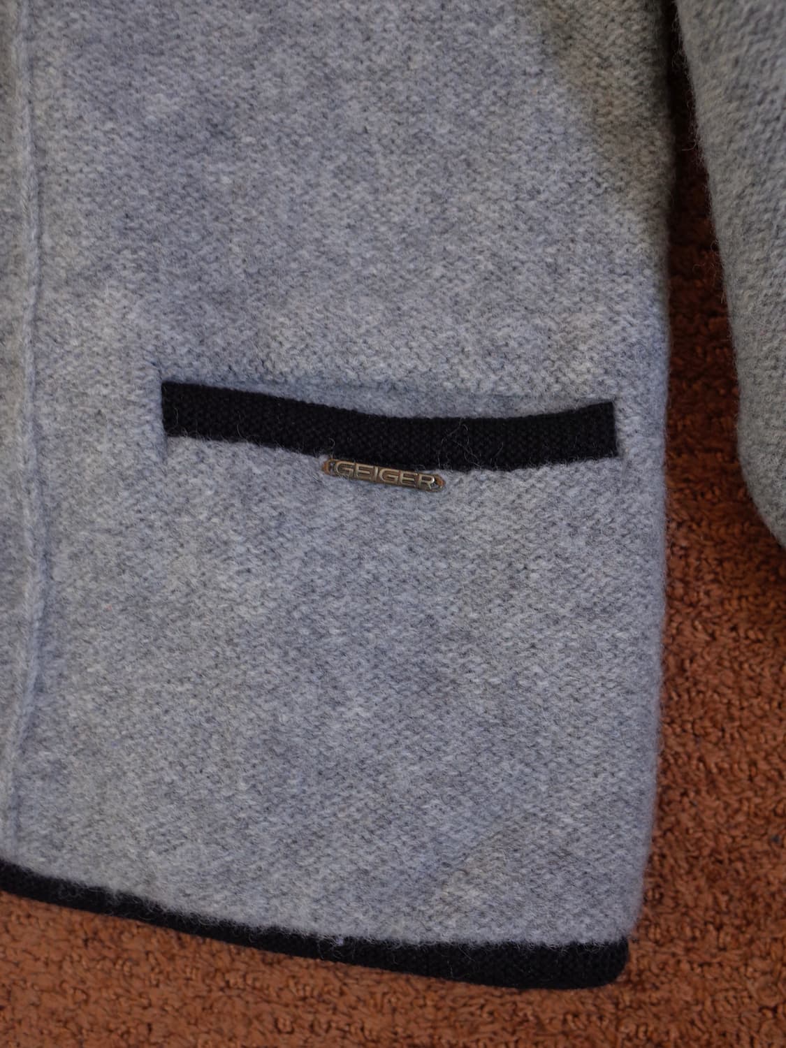 가이거 오스트리아 티롤 그레이 가디건 상품이미지5