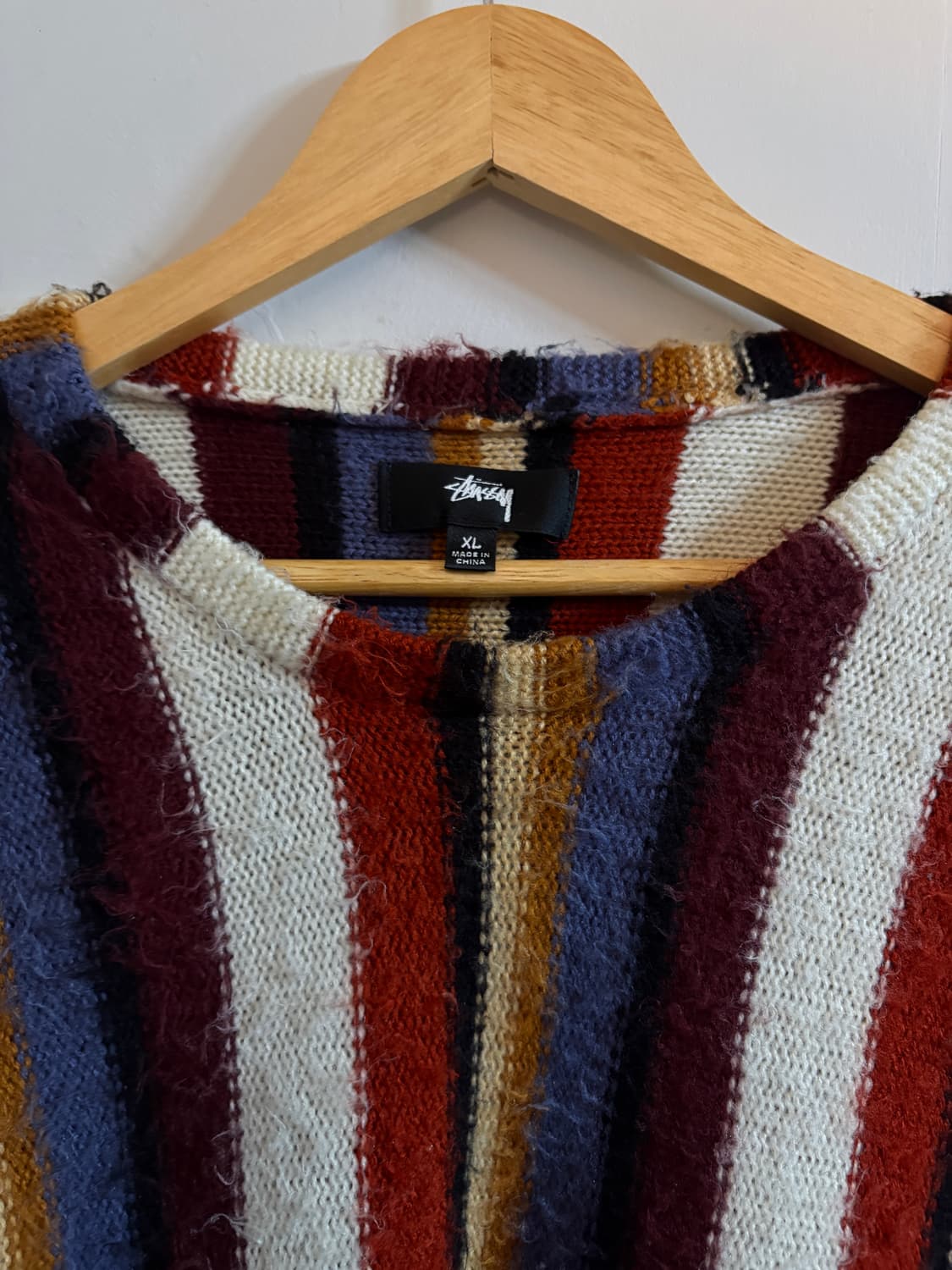 스투시 버티컬 니트 XL 상품이미지2