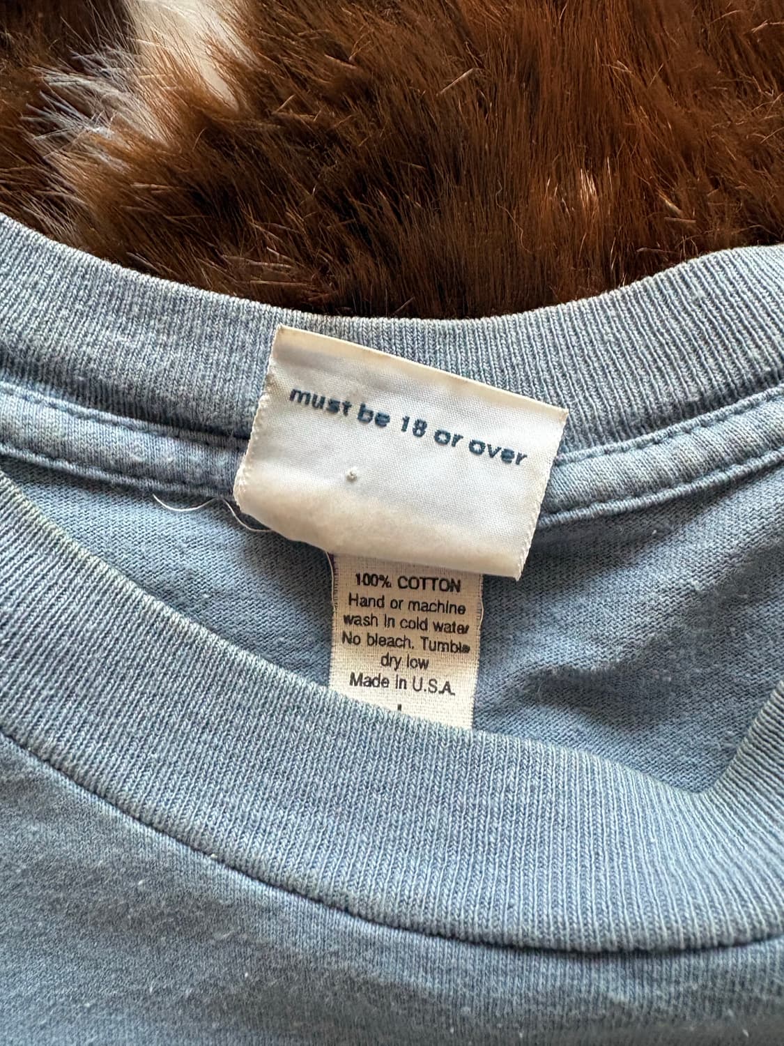 급처) vintage 폰스타 그래픽 티셔츠 L 상품이미지3