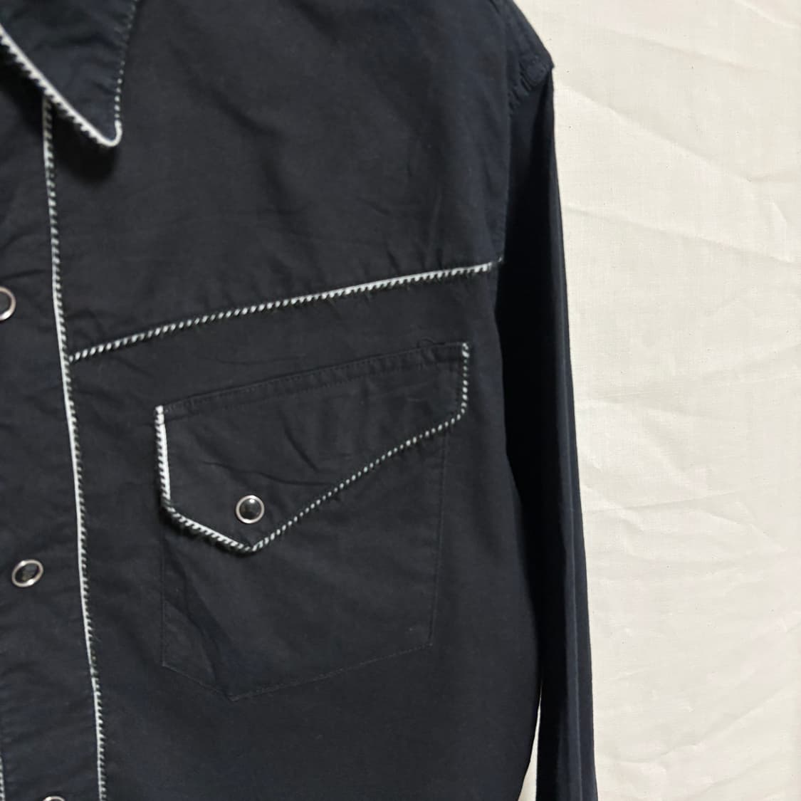 슈가케인 네이티브 아메리칸 웨스턴 셔츠 / 블랙, L 상품이미지6