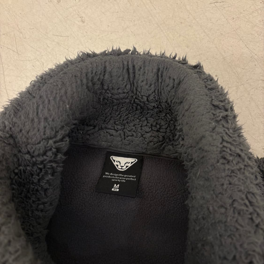 다이나핏 그레이 플리스 자켓 상품이미지3