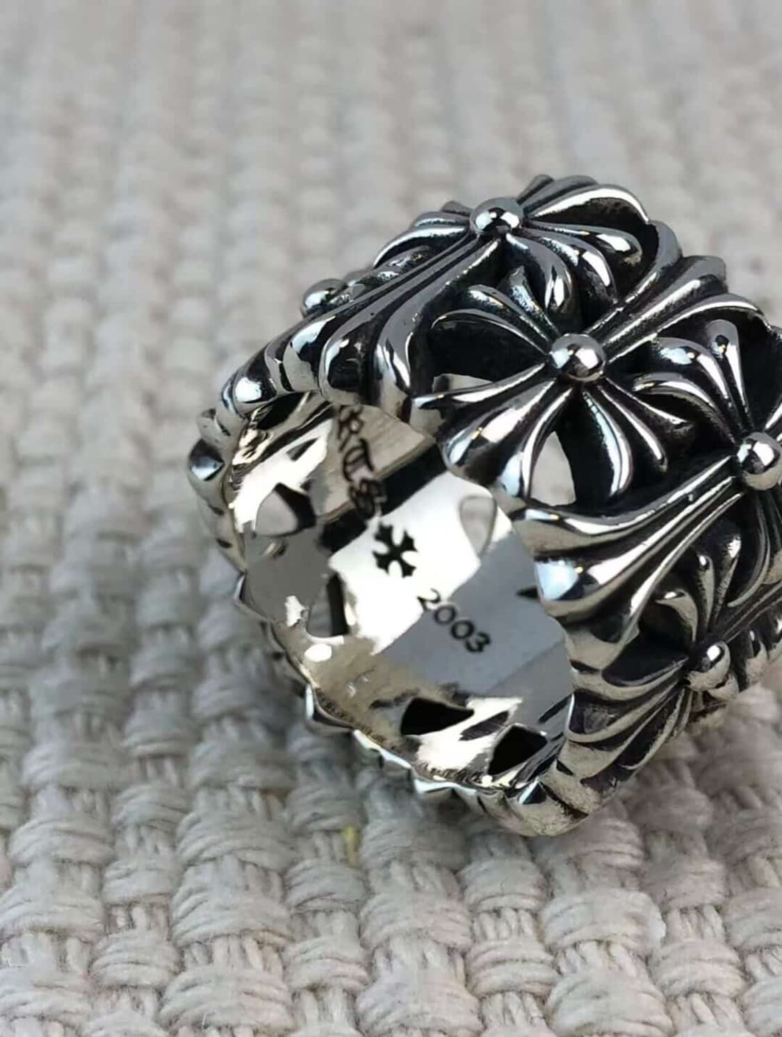 크롬하츠 세메터리 링 15-16호 상품이미지1