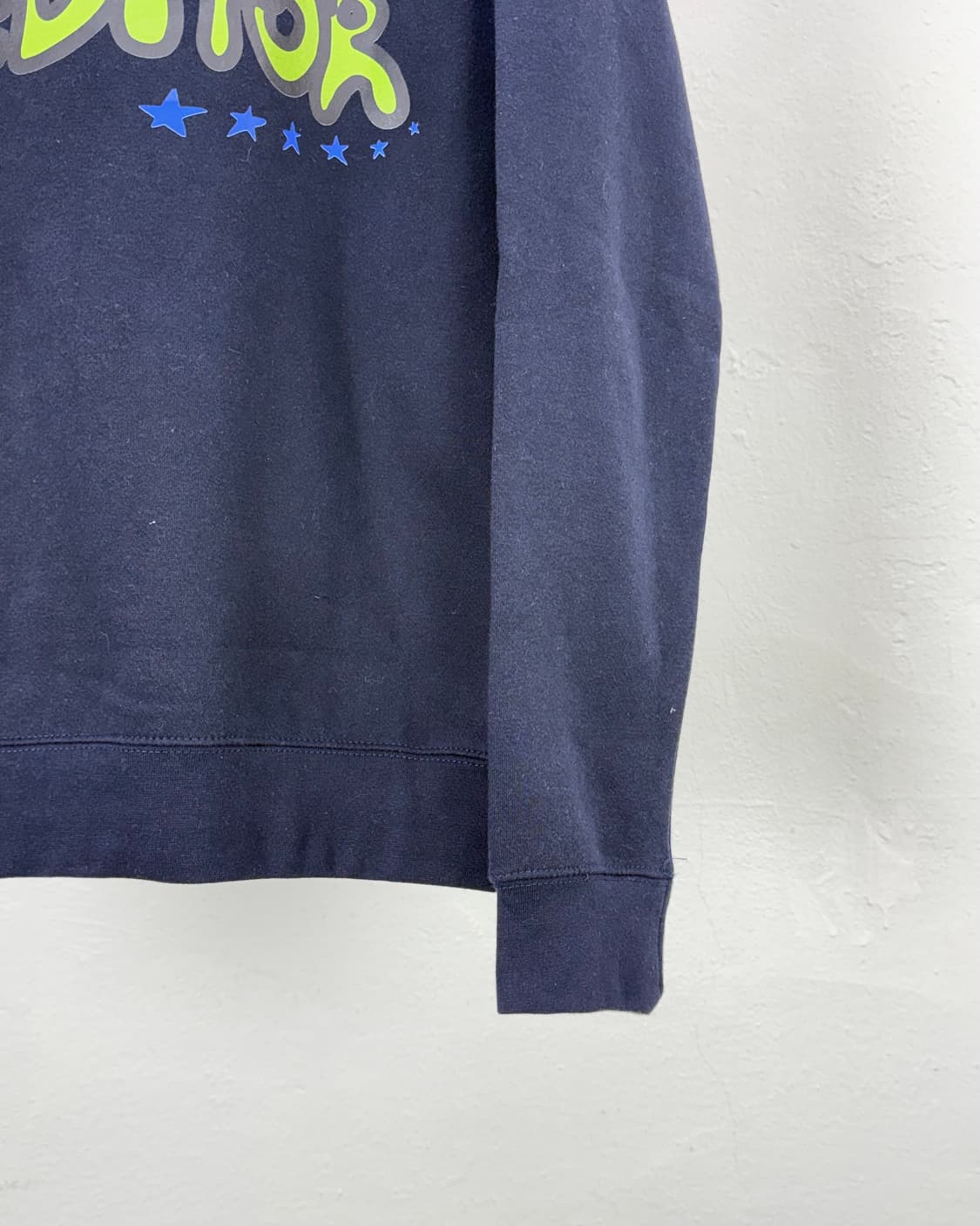 더 에디터 네이비 솔라 크루넥 스웨트 셔츠 상품이미지5