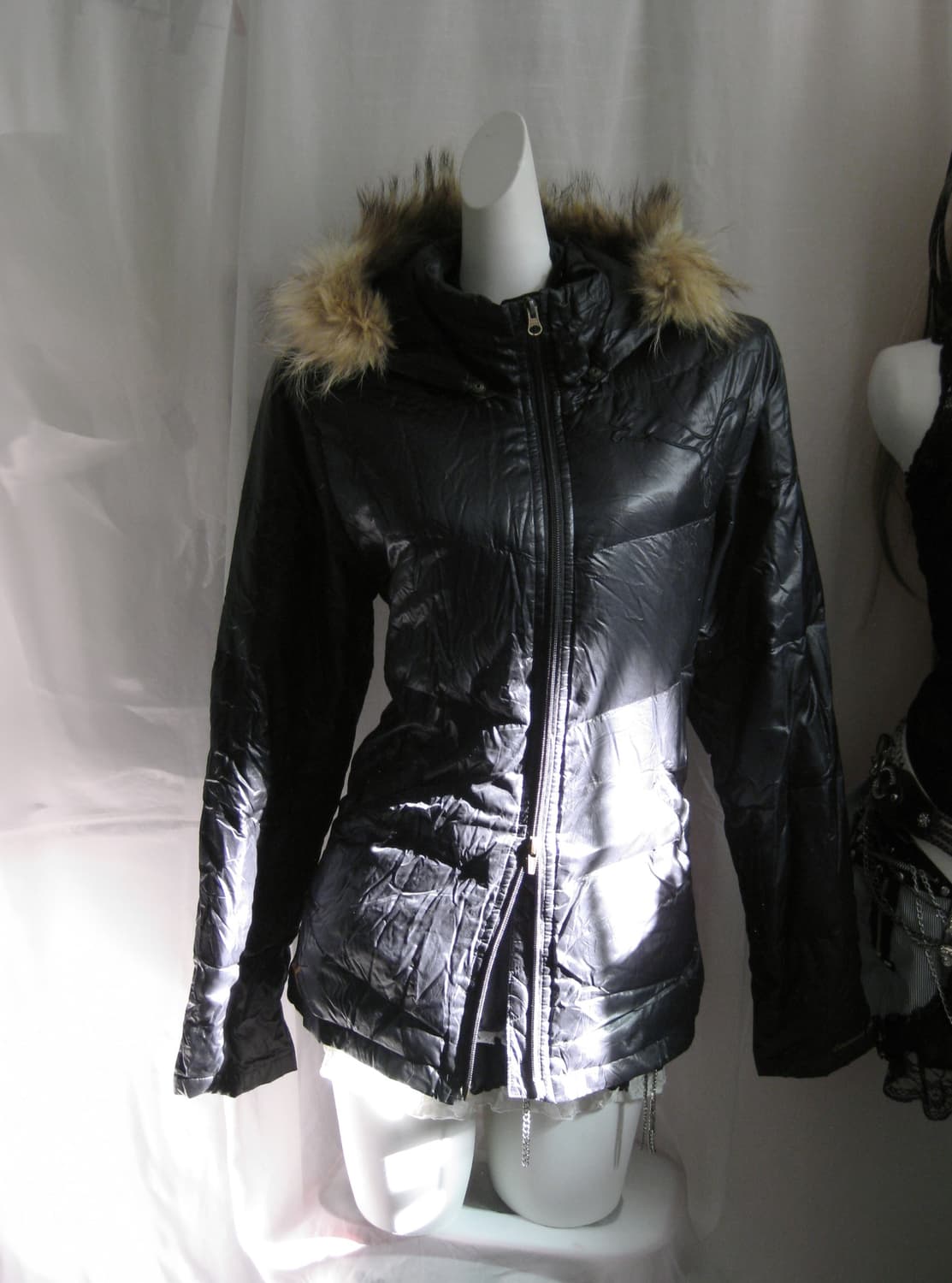 Puma 경량패딩 라쿤퍼 상품이미지1