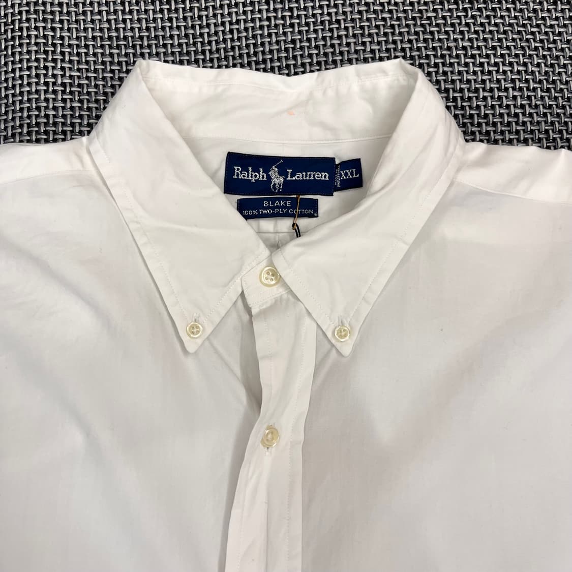폴로 화이트 셔츠 (XXL) (OLD-8559) 상품이미지4