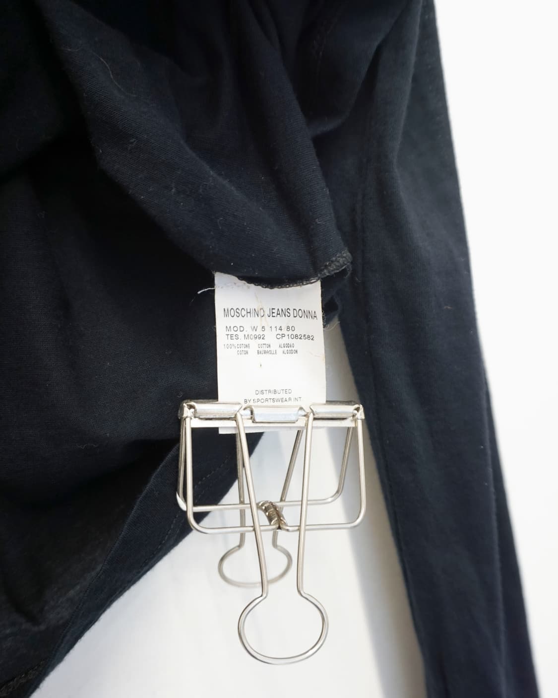 MOSCHINO JEANS ruched flower-detail top 상품이미지9