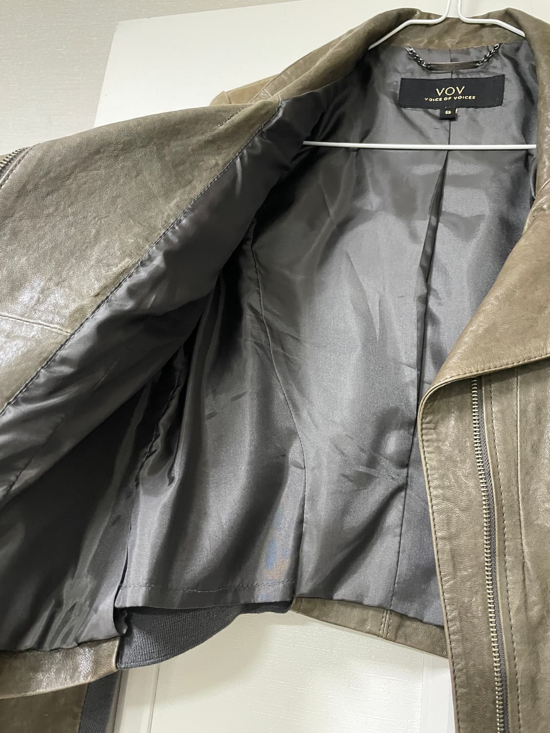 VOV 보브 레더 자켓 상품이미지5