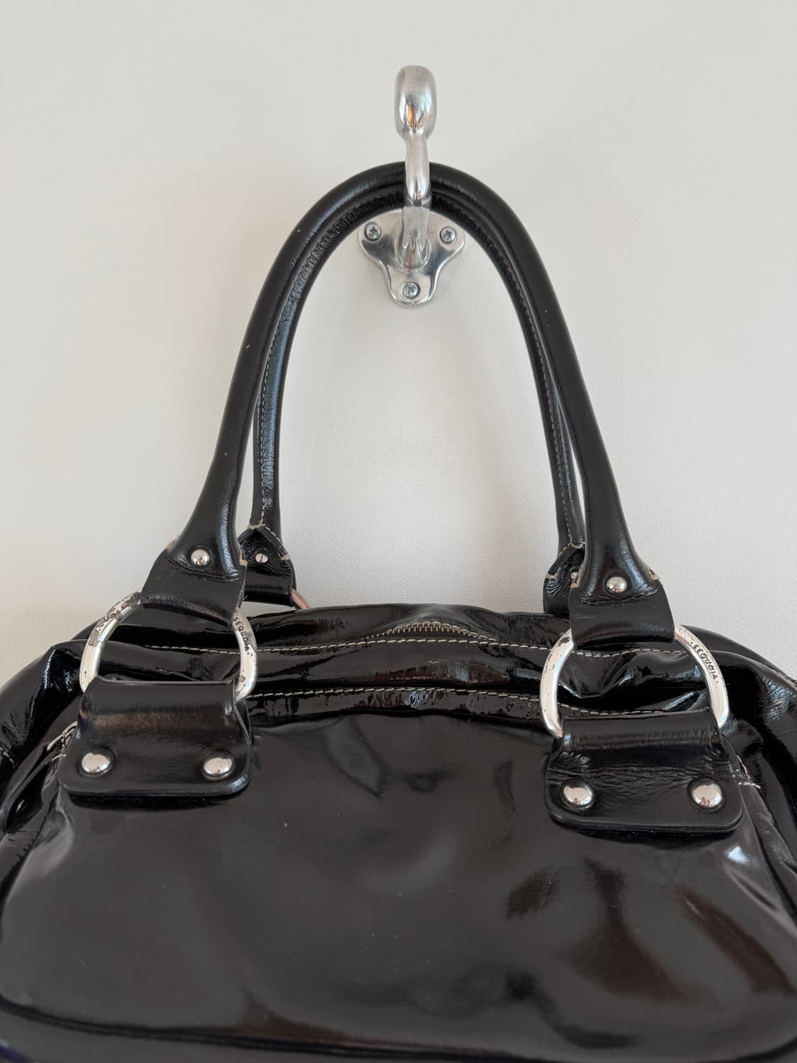 SEQUOIA 에나멜 레더 보스톤 숄더백 상품이미지2