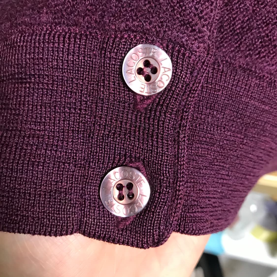 라코스테 서광 정품 가디건 상품이미지6