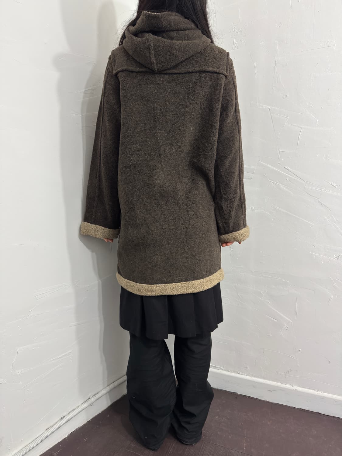 l.l.bean duffle hood fleece coat 상품이미지5