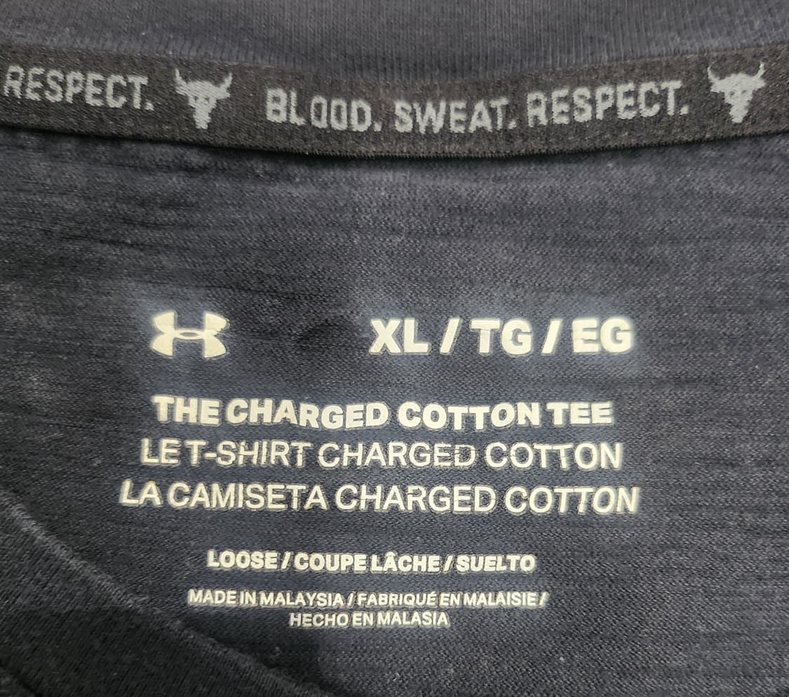 언더아머 프로젝트 락 반팔 XL 상품이미지3