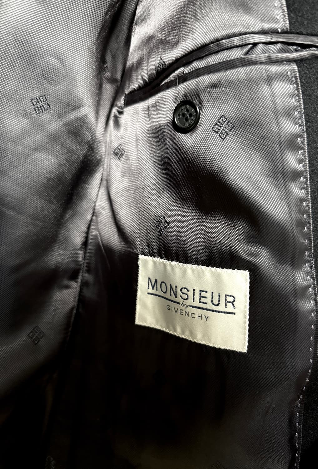 Givenchy 03s 100% 캐시미어 3버튼 코트 상품이미지5