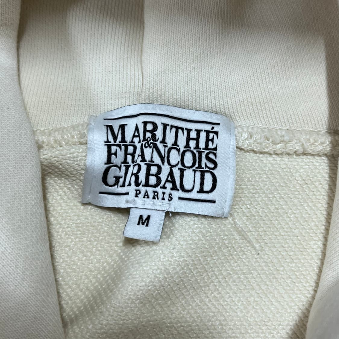[정품] 마리떼프랑소와저버 베이지 후드티 [ M ] 상품이미지4