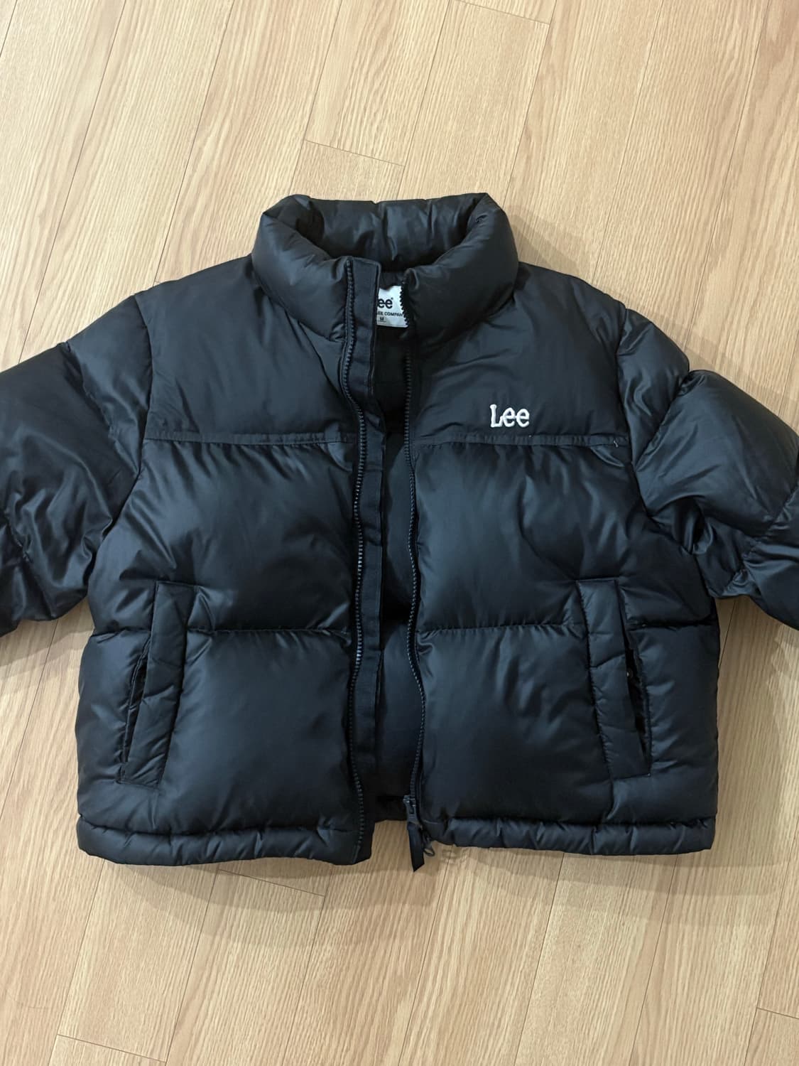 Lee 우먼 릿지 크롭 다운 숏패딩 판매 상품이미지1