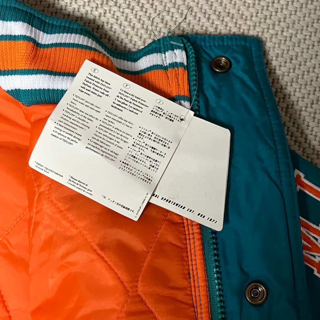 스타터 NFL 마이애미 돌핀스 점퍼 상품이미지9