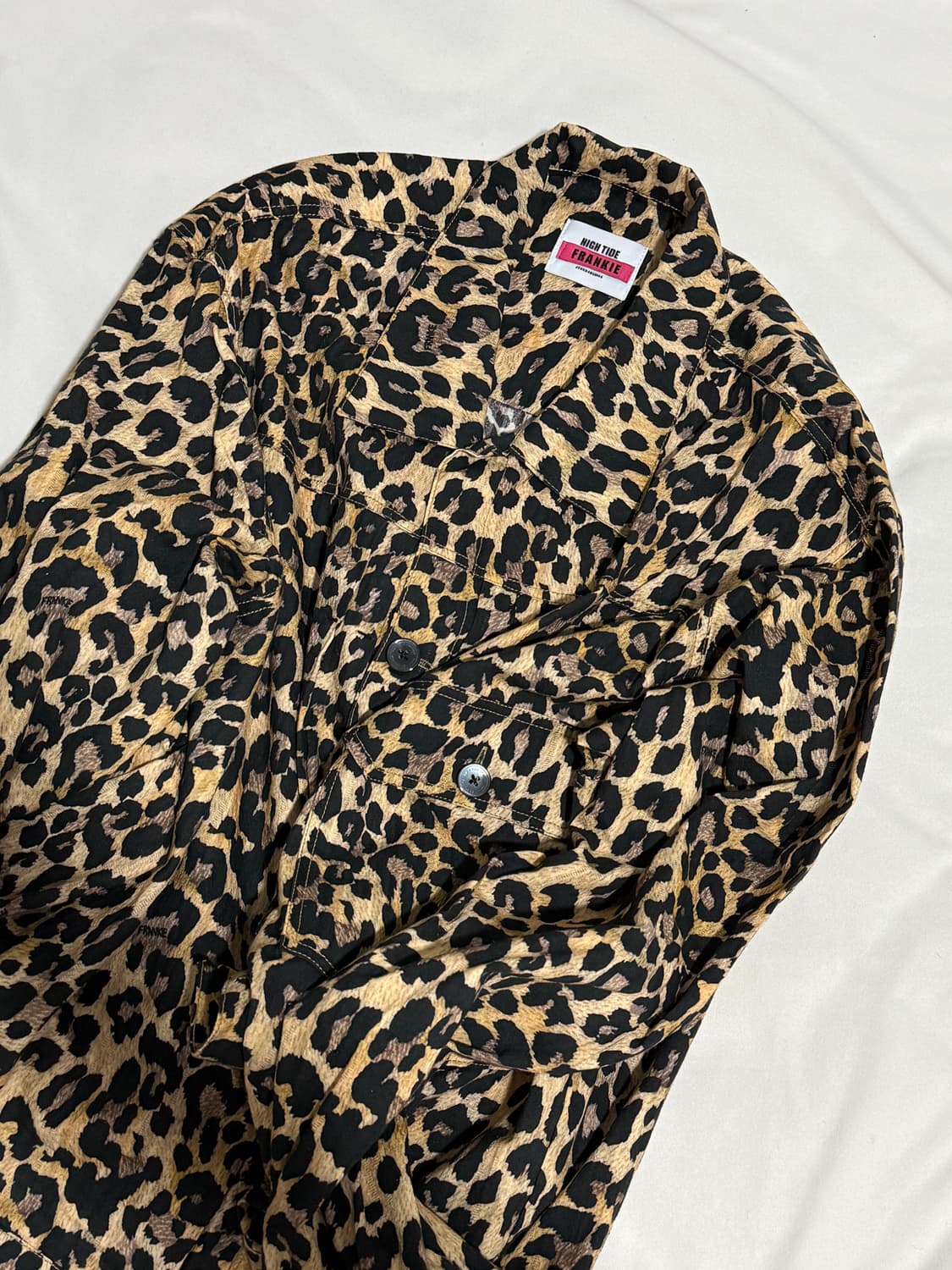 하이타이드 프랭키 레오파드 트러커 자켓  상품이미지2