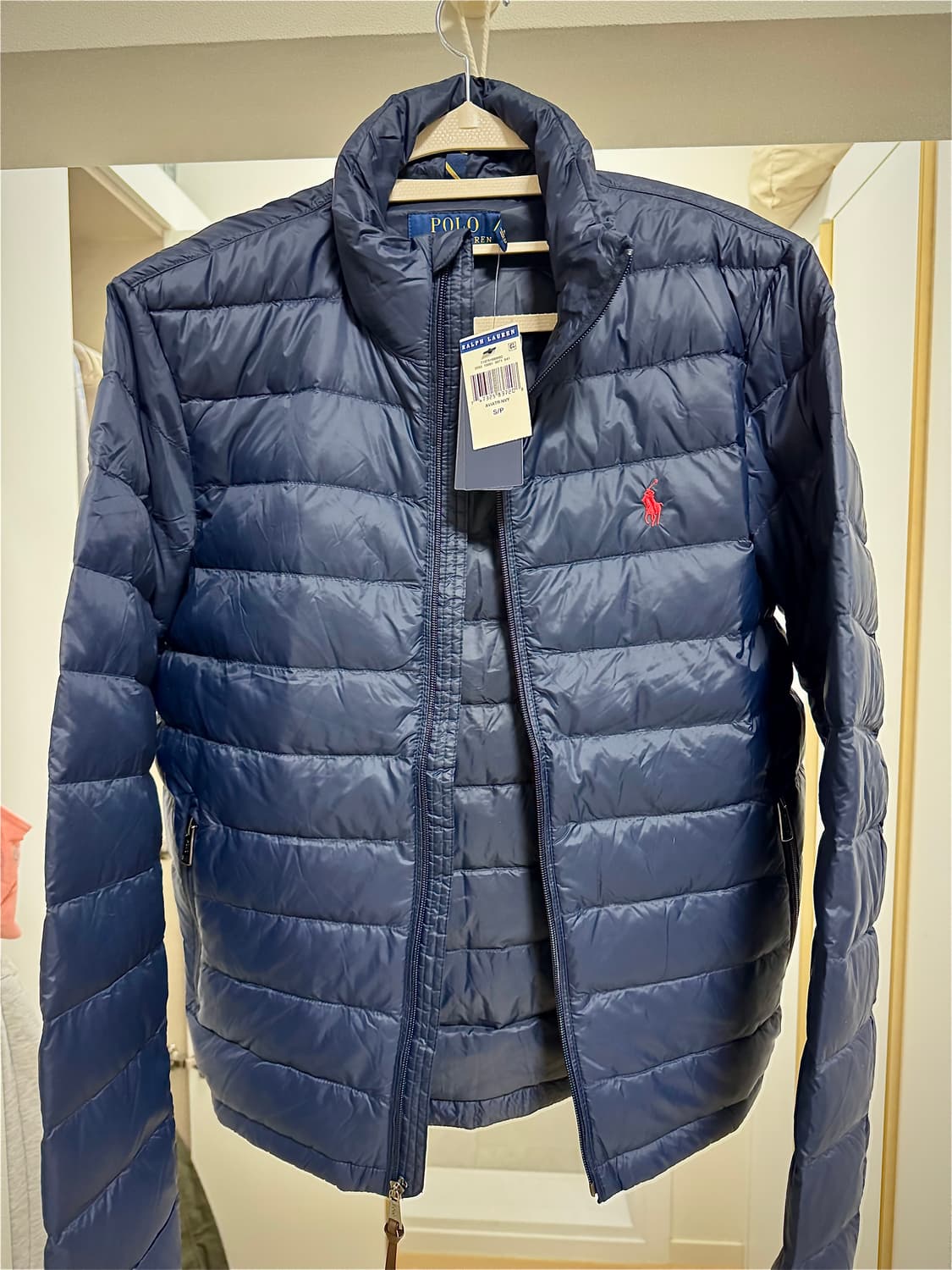 폴로 랄프로렌 남성 경량 패딩 상품이미지5