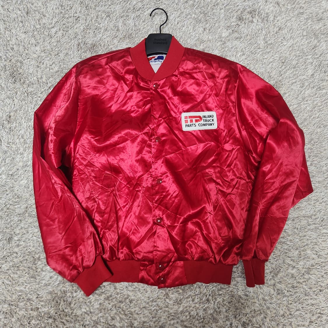 80s Swingster 새틴 코치자켓 (MADE IN USA) 상품이미지1