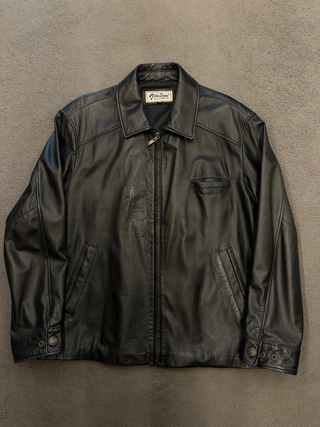 일루시온 빈티지 소가죽 자켓 처분  상품이미지1
