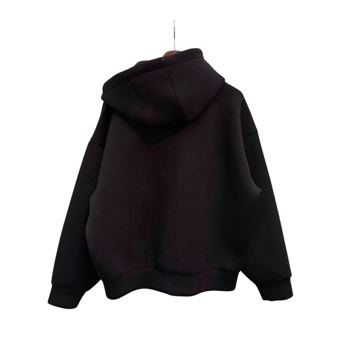 [L] 자라 블랙 후드집업 상품이미지4