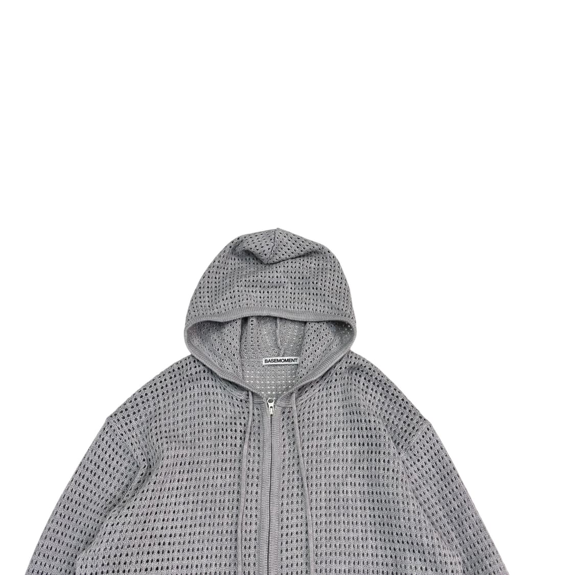 베이스모먼트 크로쉐 후드 집업 상품이미지2