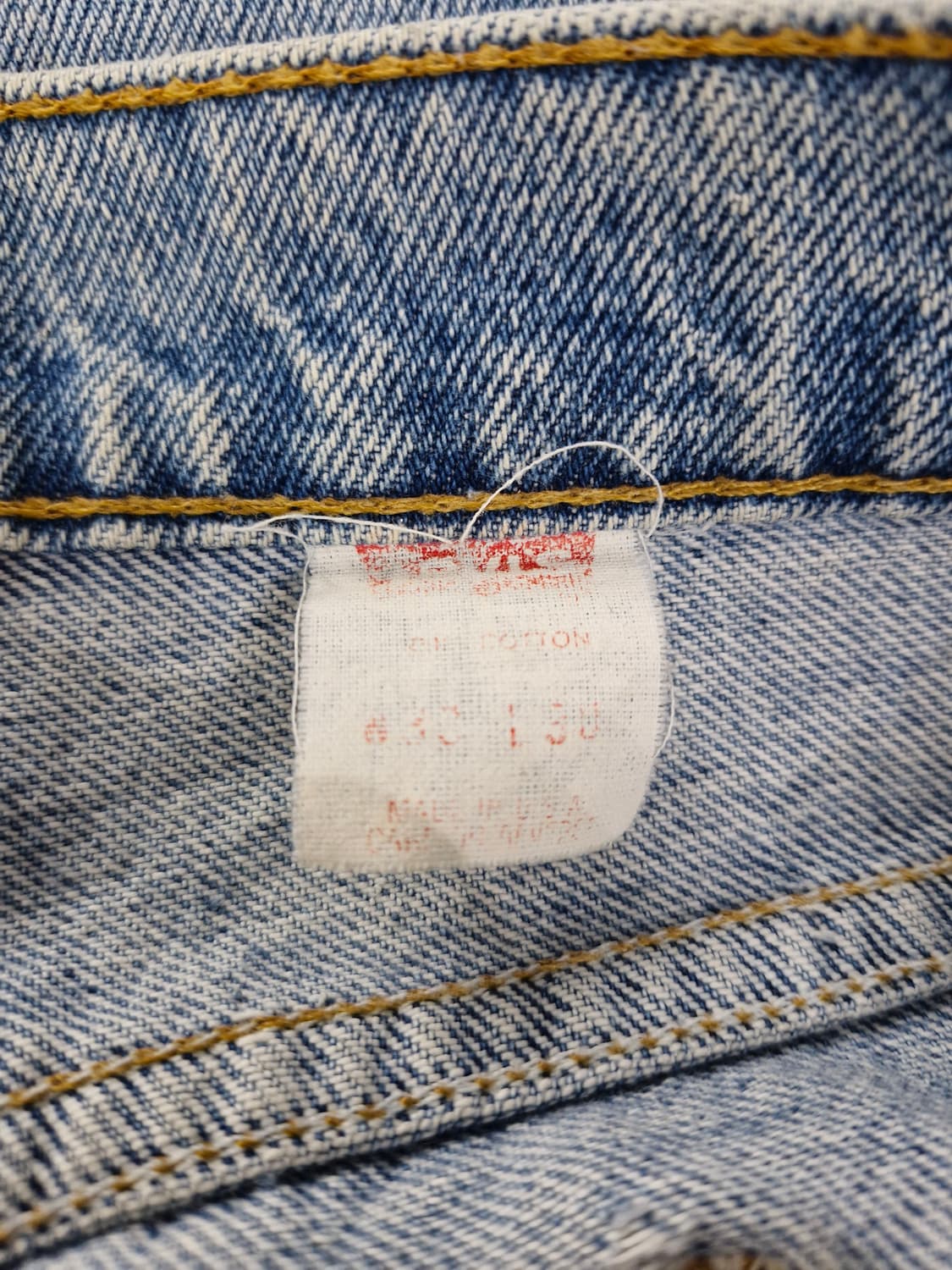 LEVI'S 리바이스 90's USA 501 데님팬츠(30/30) 상품이미지6