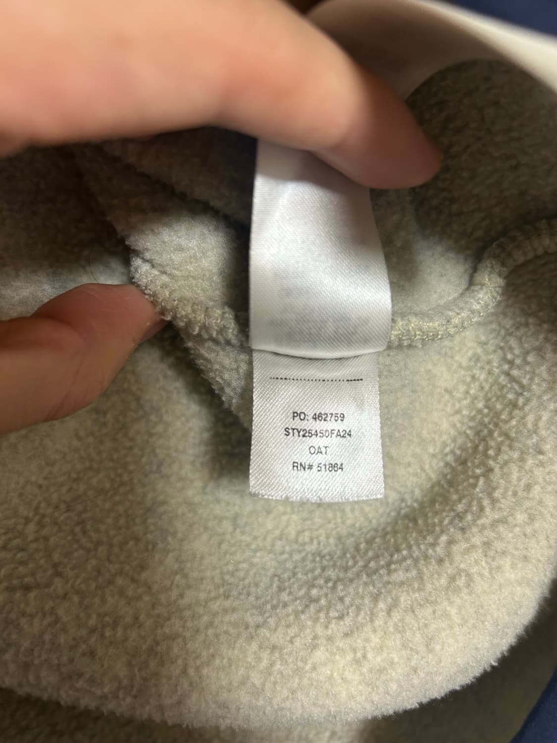 파타고니아 신칠라 헤비웨이트 오트밀 L사이즈 24FW 상품이미지8