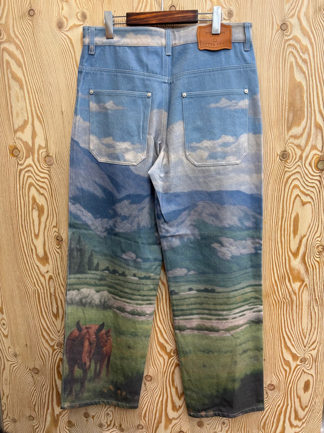 에프터프레이 카우보이 프린티드 팬츠 상품이미지3